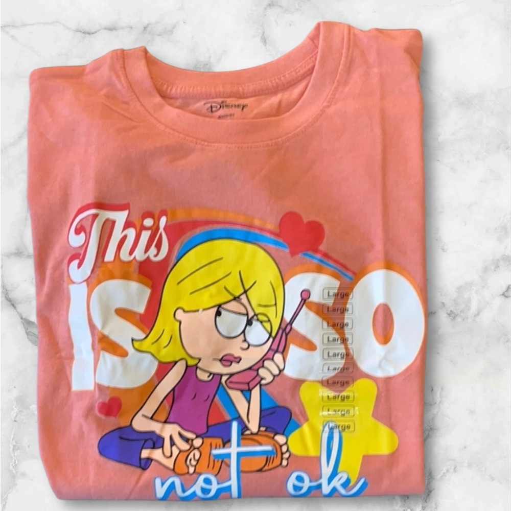 Lizzy McGuire - This is so not ok - graphic t shirt - size Large - L - NWT